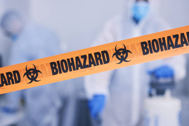 Professional Infectious Disease Decontamination technician working in Lindenhurst, NY